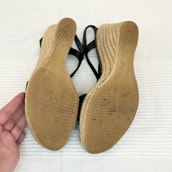 Stuart Weitzman Espadrille Wedge Sandals - Picture 14 of 15